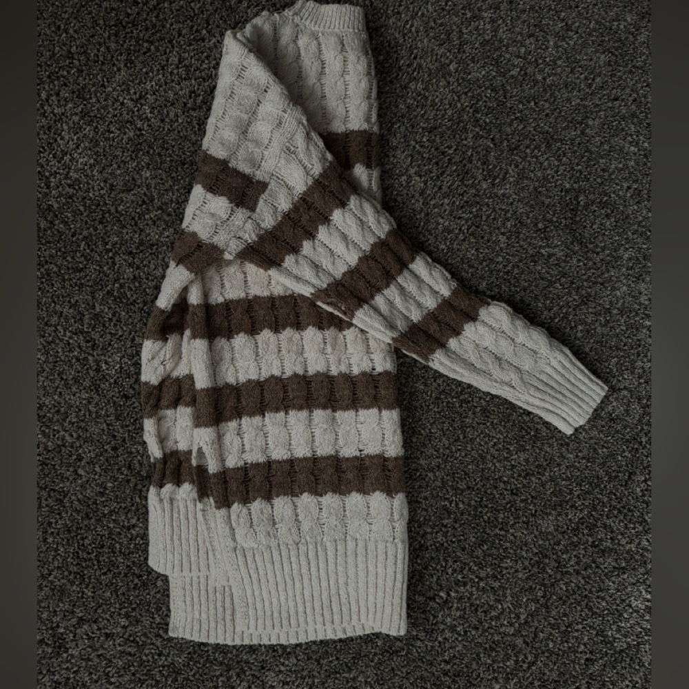 NWOT Women's Anthropologie Pilcro Striped Sweater - Picture 5 of 9